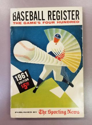 1961 The Sporting News Baseball Register