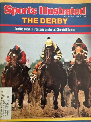 Sports Illustrated May 16,  1977 - Seattle Slew