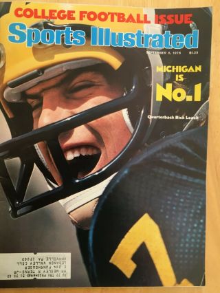Sports Illustrated September 6,  1976 - Rick Leach