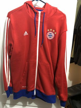 Adidas Bayern Munich Zip - Hoodie Jacket Sweater