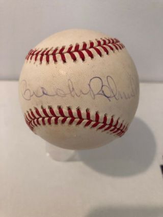 Brooks Robinson Signed Autograph Budig Mlb Baseball Jsa Certified