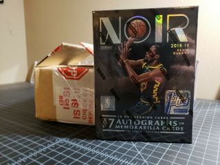 2018 - 19 Panini Noir Basketball Box First Off The Line Fotl Luka Trae Rc?