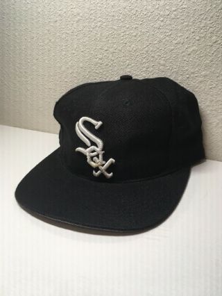 Vintage Chicago White Sox Drew Pearson Mlb Snapback Hat (eazy - E Hip Hop)