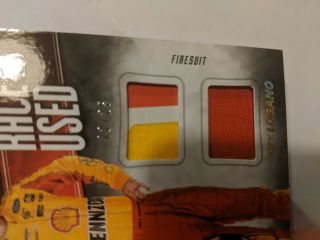 Joey Logano Ultra Rare Race Firesuit card 22/25 4 color Panini Prime 2018 4