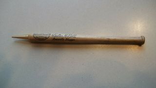 Vintage Louisville Slugger Mini Bat Pencil Lester H.  Noll