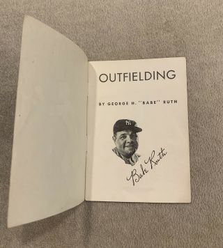 How To Play The Outfield by Babe Ruth 3