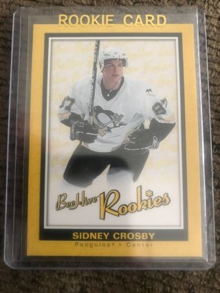 05/06 Ud Beehive Rookies Gold Border 101 Sidney Crosby Pittsburgh Penguins