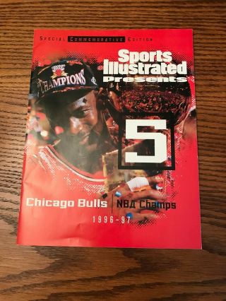 Chicago Bulls Nba Champs 1996 - 1997,  Sports Illustrated Presents 5 - Spec.  Comm.  Ed