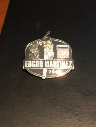 2019 Edgar Martinez Seattle Mariners Baseball Hall Of Fame Official Pin