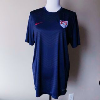Mens Nike Usa Dri - Fit Soccer Jersey Size L