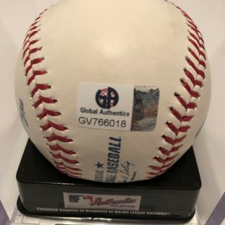 Tyler Skaggs Autographed Baseball - ROMLB Los Angeles Angels 2