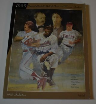 1995 Baseball Hall Of Fame Induction Yearbook (schmidt/ashburn/day/, )