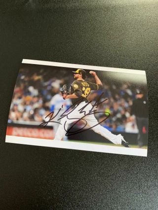 Kirby Yates Authentic Signed 4x6 Autograph Photo,  San Diego Padres,  Padres