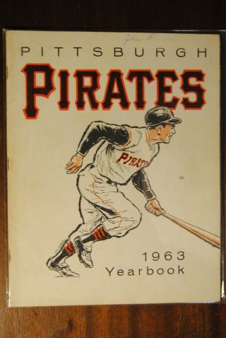 1963 Pittsburgh Pirates Yearbook - Roberto Clemente