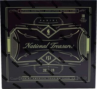 Kawhi Leonard 2018 - 19 National Treasures Case 4xbox Player Break 19