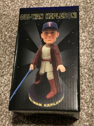 New: 2019 Minnesota Twins Star Wars Max Kepler Obi - Wan Kepleroni Bobblehead 6/26