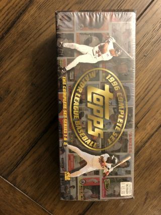 1996 Topps Mlb Baseball 440 Card Complete Set Series 1 & 2 Mantle Factory