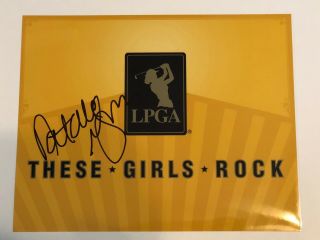 Natalie Gulbis Signed Autographed 8x10 Photo Lpga In Person These Girls Rock