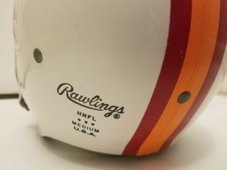 Vintage Tampa Bay Buccaneers HNFL Rawlings NFL Football Helmet Medium 6