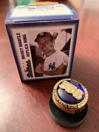 500 Home Run Club Mickey Mantle 536 Baseball Ring York Yankees Souvenir