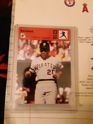 Baseball Cards Rare Roberto Clemente 2004 Donruss Leaf Sportscaster /45 Pirates