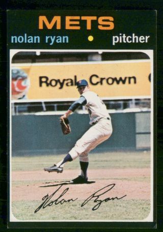 Nolan Ryan 1971 Topps 71 No 513 Good - Vg 28568