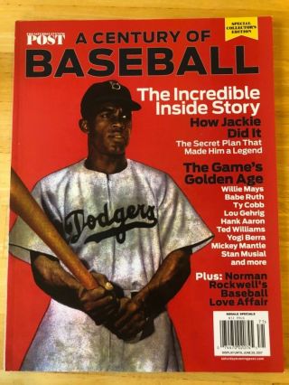 2017 Saturday Evening Post Special Collector’s Ed. ,  Jackie Robinson Cover,  Look