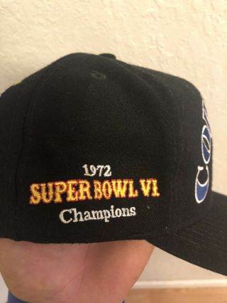 Vintage 90 ' s Dallas Cowboys Annco Bowl Champions Snapback Hat Cap NFL 3
