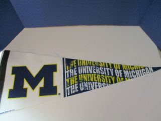 University Of Michigan Made In The Usa Felt Pennant