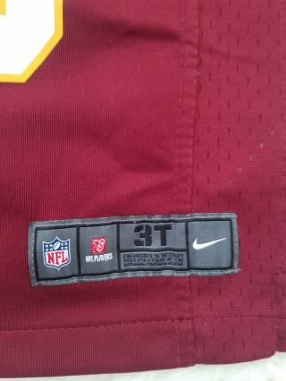 Nike Robert Griffin III Washington Redskins NFL Toddler Football Jersey 3T 2