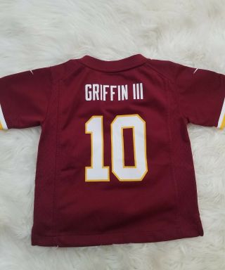 Nike Robert Griffin III Washington Redskins NFL Toddler Football Jersey 3T 4