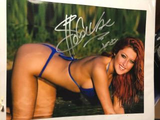 So Cal Val Autographed Photo 8x10 Signed Sexy Diva Wcw Wwe Tna 1