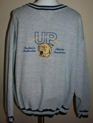 Vintage Pitt Panthers Sweatshirt Xl University Of Pittsburgh Crewneck Pennsylvan