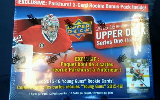 NHL Upper Deck Series One 2015 - 16 Retail Box.  Connor Mcdavid Young guns? 3