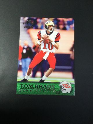 Tom Brady 2000 Pacific Tom Brady Rookie Card England Patriots 403 Nfl Card