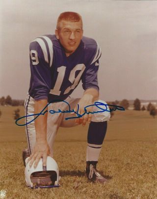 Johnny Unitas Autographed Signed 8x10 Photo Hof Colts Reprint