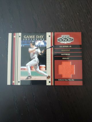 2004 Playoff Honors Game Day Souviners Jersey 5/19 Cal Ripken