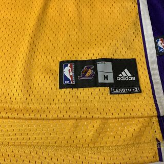 Kobe Bryant Los Angeles Lakers Adidas NBA 24 Authentic Mens Size M Jersey 4