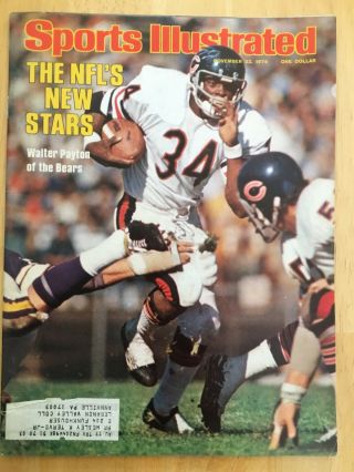 Sports Illustrated November 22,  1976 - Walter Payton