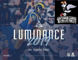 Baltimore Ravens 2019 Panini Luminance Football 12 Box Full Case Break