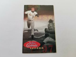 St.  Louis Cardinals 1997 Mlb Baseball Pocket Schedule - Starter