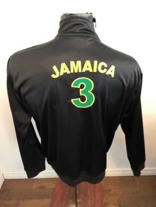Mens Xxlarge Soccer Football Futbol Zip Front Jacket Jamaica 3
