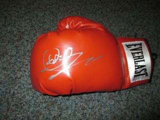 Carl Froch Signed Boxing Glove Champ The Cobra England Proof