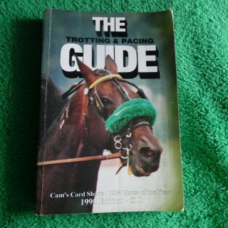 Harness Horse Racing 1995 Usta Trotting And Pacing Guide Cam 