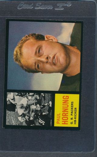1962 Topps 064 Paul Hornung Packers Ex/mt 459