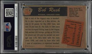 1955 Bowman SETBREAK Bob Rush 182 PSA 9 (PWCC) 2