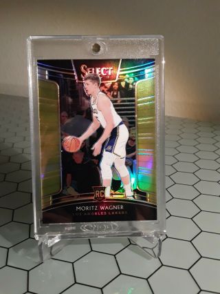 2018 - 19 Panini Select Mo Wagner Concourse Gold Prizm Rc 4/10 Ssp