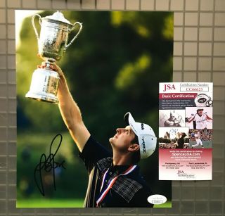 Justin Rose Signed 8x10 Golf Photo Autographed Auto Jsa