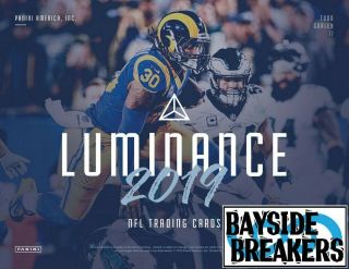 Denver Broncos 2019 Panini Luminance Football Full Case (12 Box) Break 1