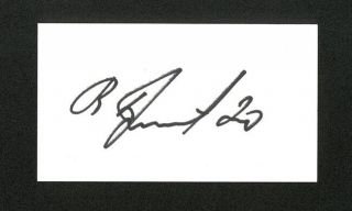 Vladislav Tretiak Hof Soviet Union Goalie Signed Autograph Auto Business Card